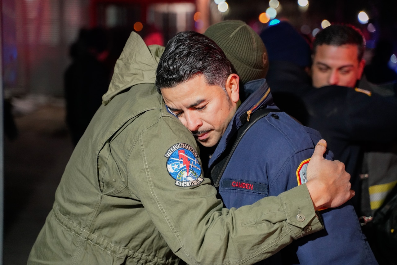 Camden Firefighter Procession