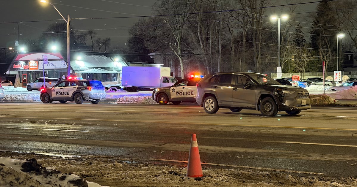 Pedestrian killed Etobicoke collision