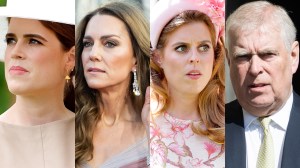 Eugenie, Kate, Beatrice, Andrew