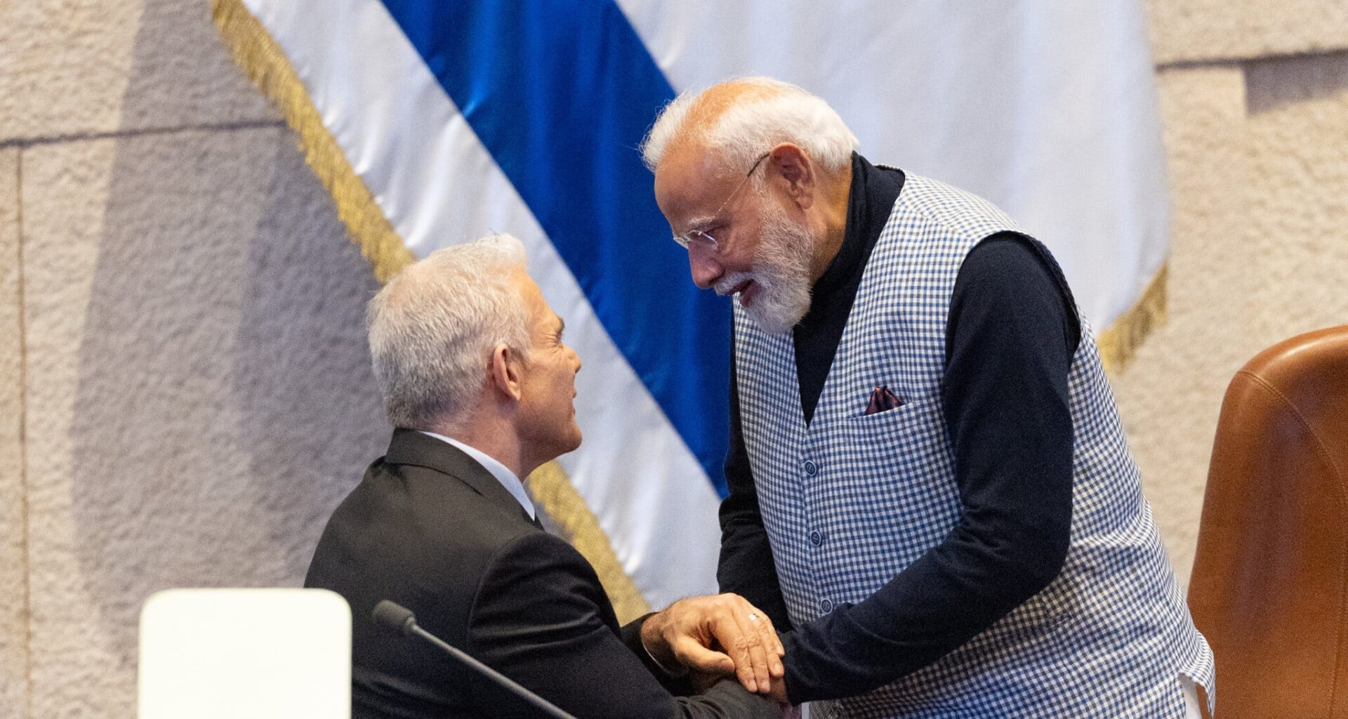 With Modi in Knesset, Opposition boycott PM’s speech over exclusion of High Court chief - The Times of Israel