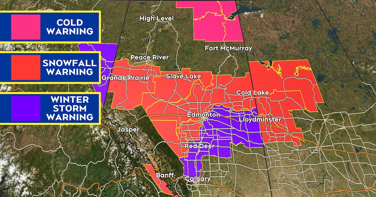 Winter strikes back with heavy snow, gusty wind and a deep freeze - CTV News