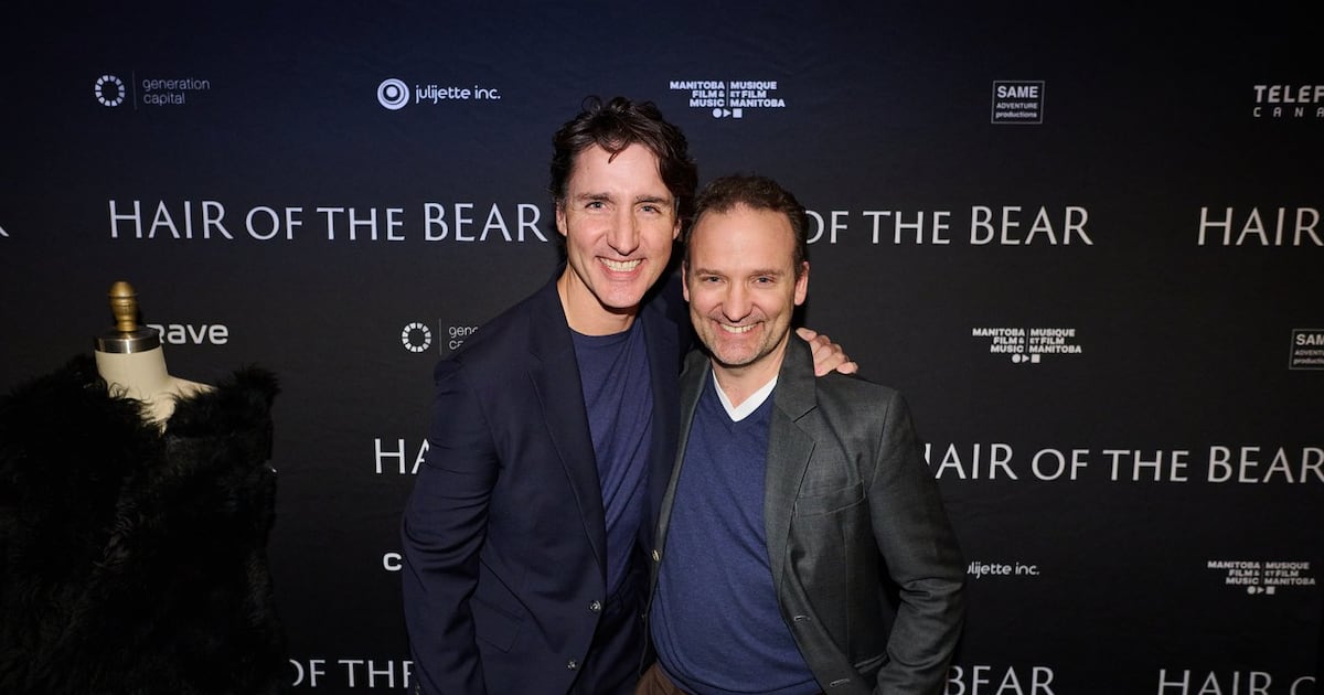 Justin Trudeau attends Toronto premiere of brother's film