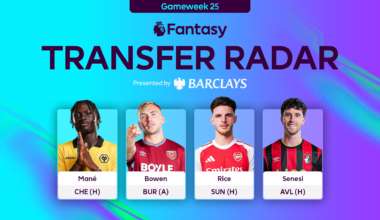 The Scout’s FPL Gameweek 25 transfer radar