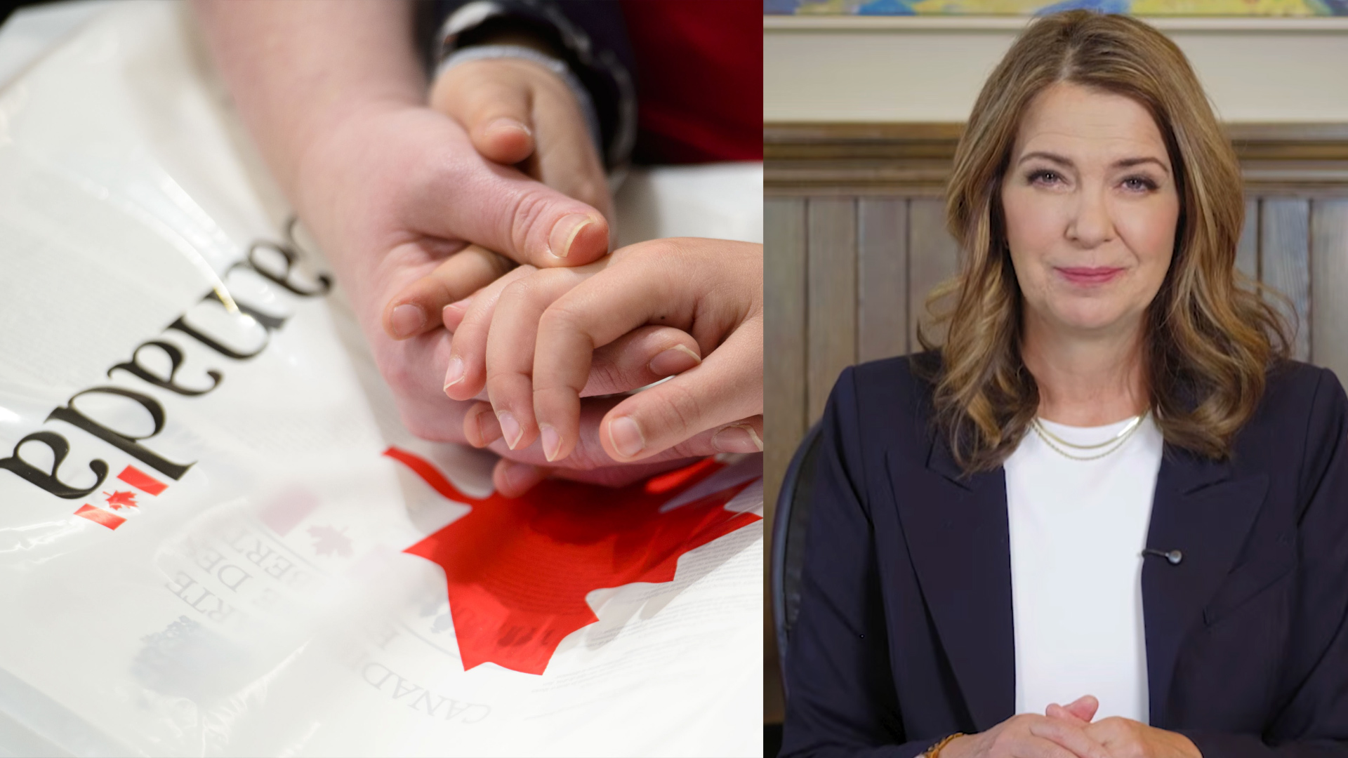 Click to play video: 'Alberta referendum: Premier Smith says Oct. 19 vote will focus on immigration, fiscal position'