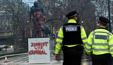 Man Arrested After Churchill Statue Defaced - Guido Fawkes