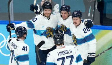 Finland defeats Slovakia to win bronze medal in Olympic men's hockey