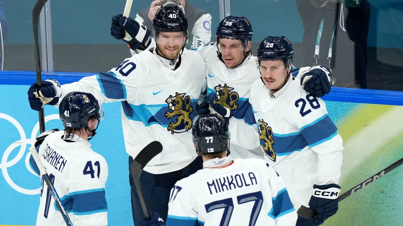 Finland defeats Slovakia to win bronze medal in Olympic men's hockey