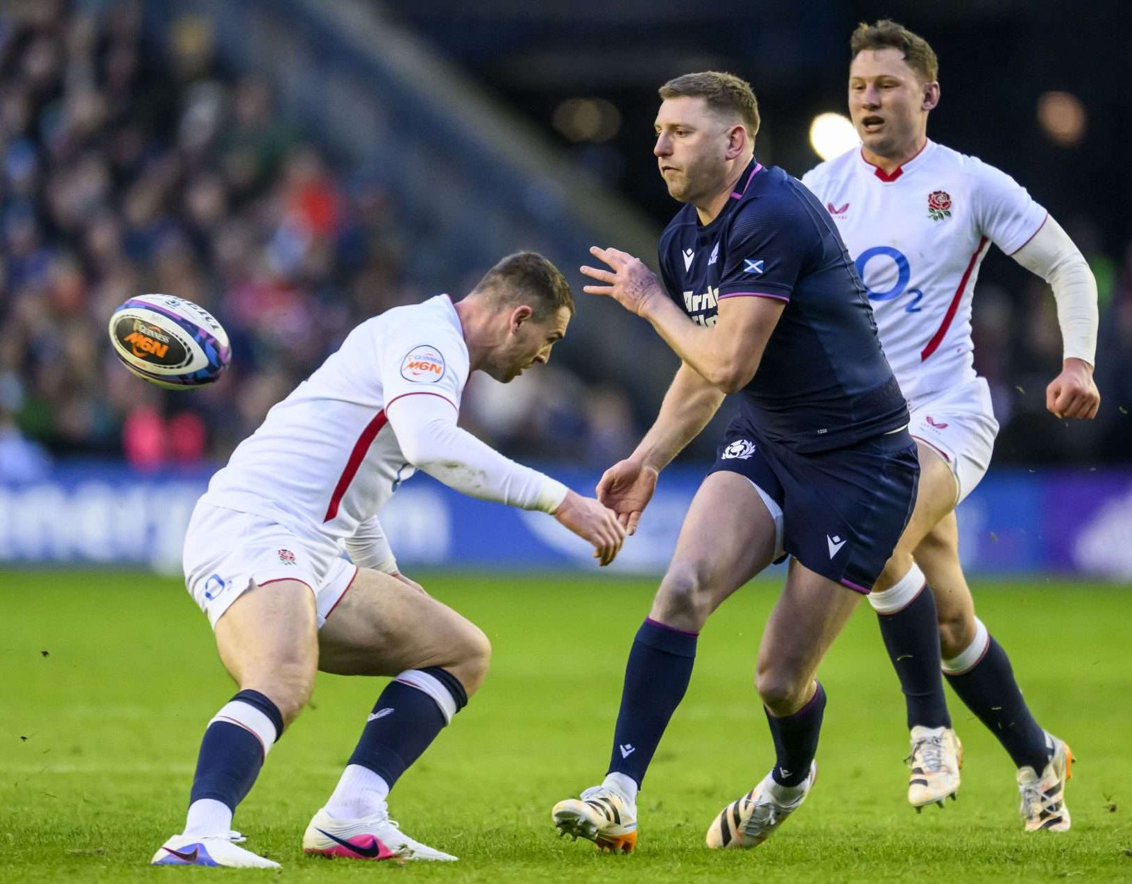 Scotland stand-off Finn Russell rediscovered his mojo against England. Image: ©Craig Watson - www.craigwatson.co.uk