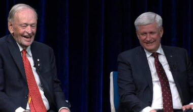 Stephen Harper, Jean Chretien on Canada, U.S. threats