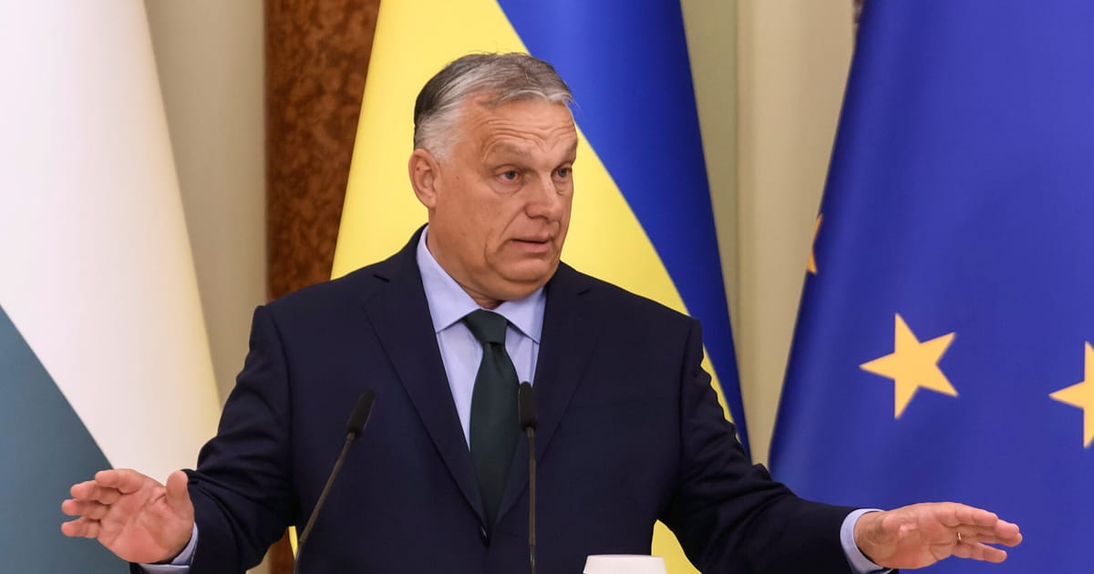 Orbán slams EU membership plan for Ukraine as ‘declaration of war’ – POLITICO