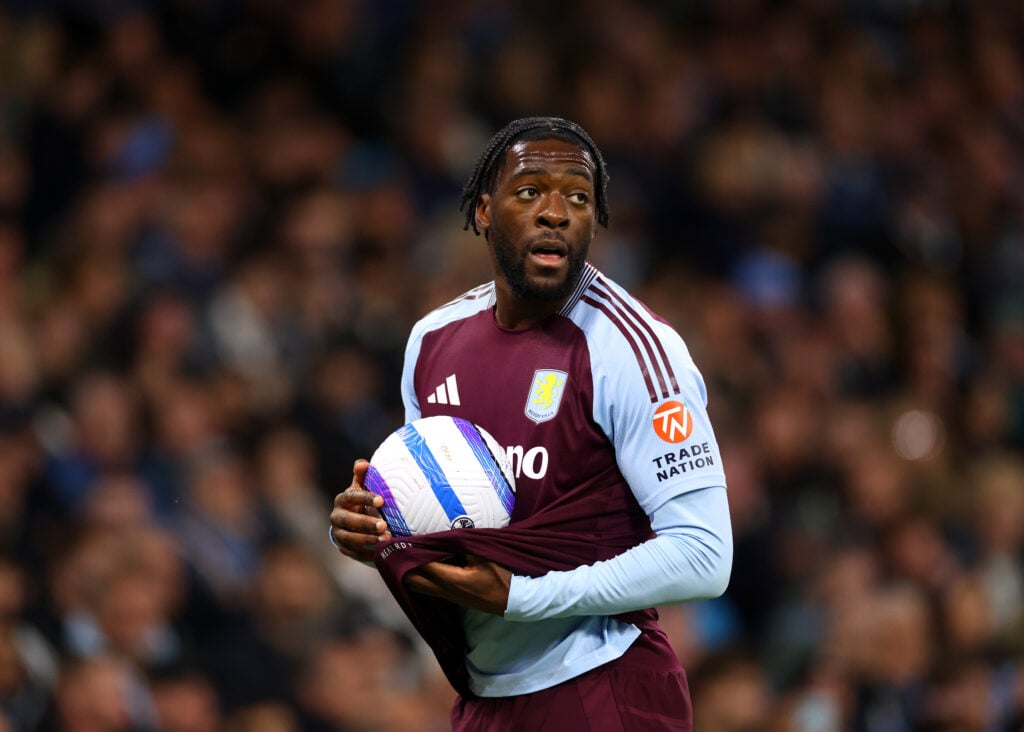 Axel Disasi during Manchester City FC v Aston Villa FC - Premier League