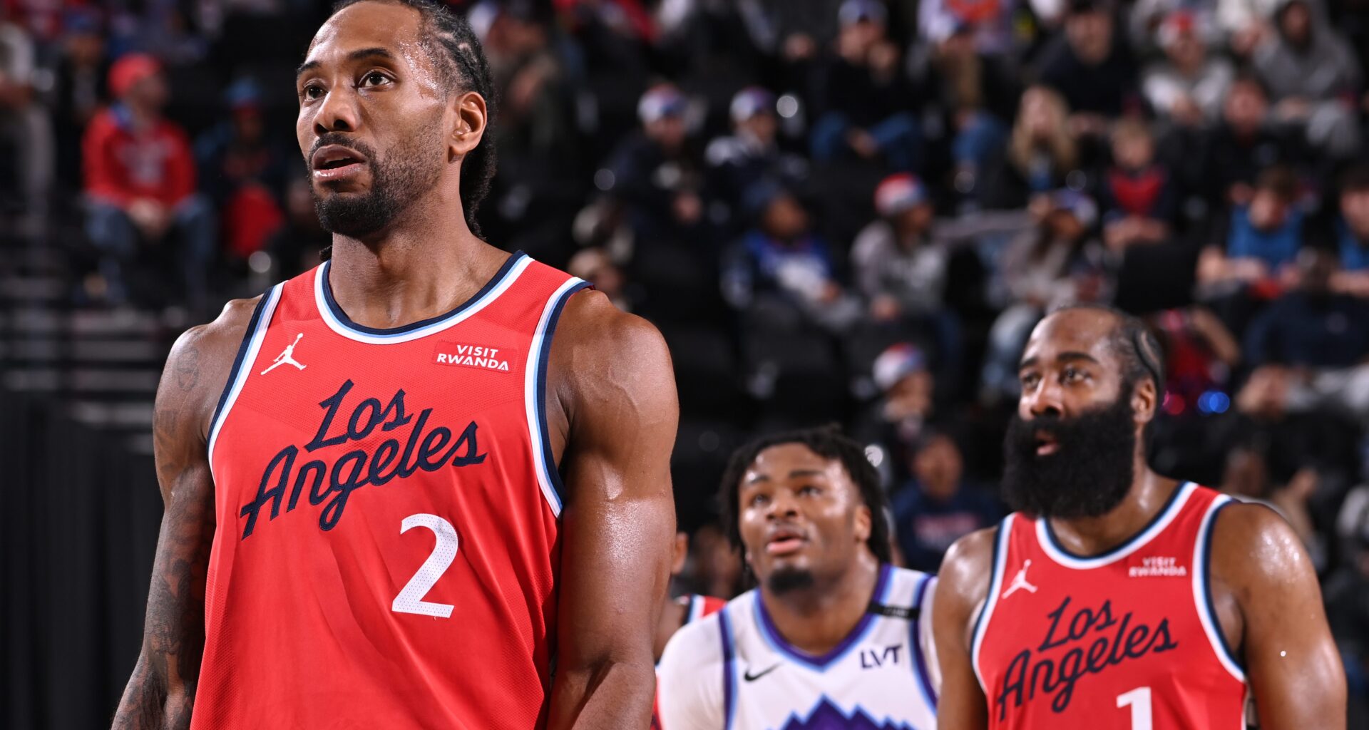 Kawhi Leonard and James Harden