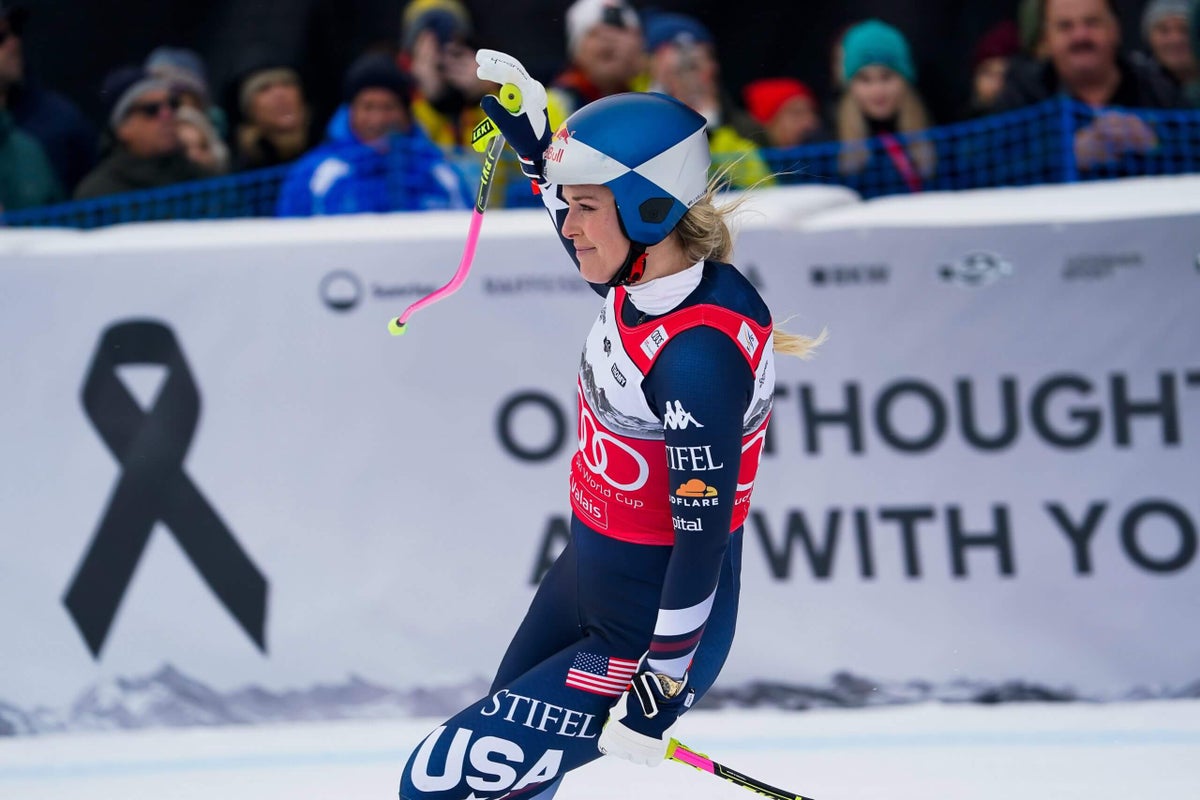 Lindsey Vonn withdraws from World Cup super-G, is ‘doing my best’ as Olympics near