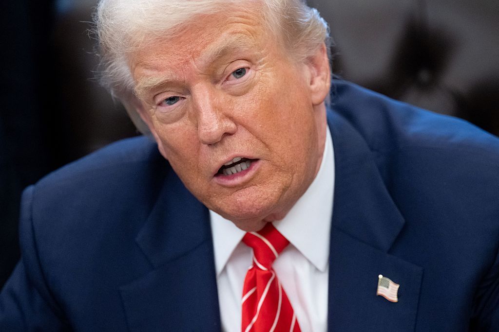 U.S. President Donald Trump in Davos, Switzerland, on Jan. 22, 2026.