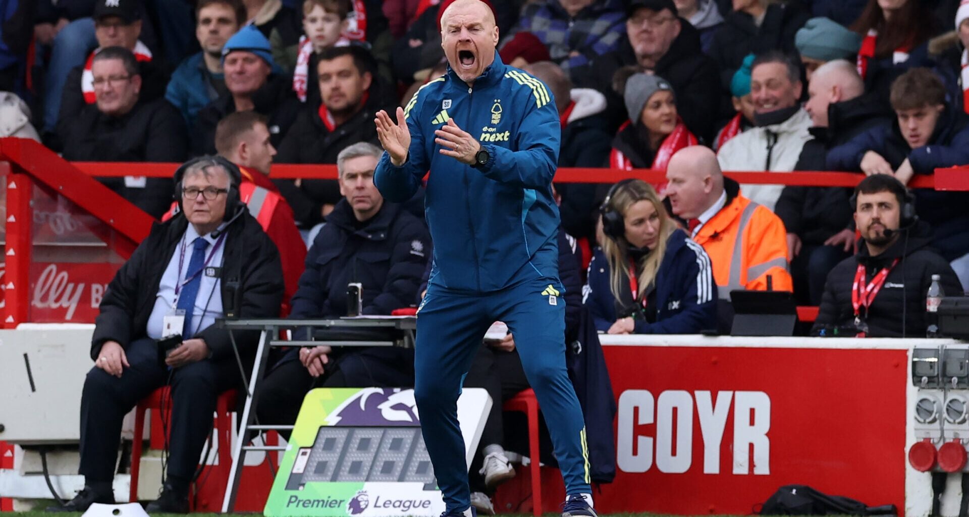 Mark Clattenburg's prediction comes true as Sean Dyche is sacked by Nottingham Forest after City Ground draw