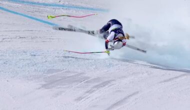 Lindsey Vonn ⁠crashes out; Breezy Johnson wins downhill at Winter Olympics | Winter Olympics News