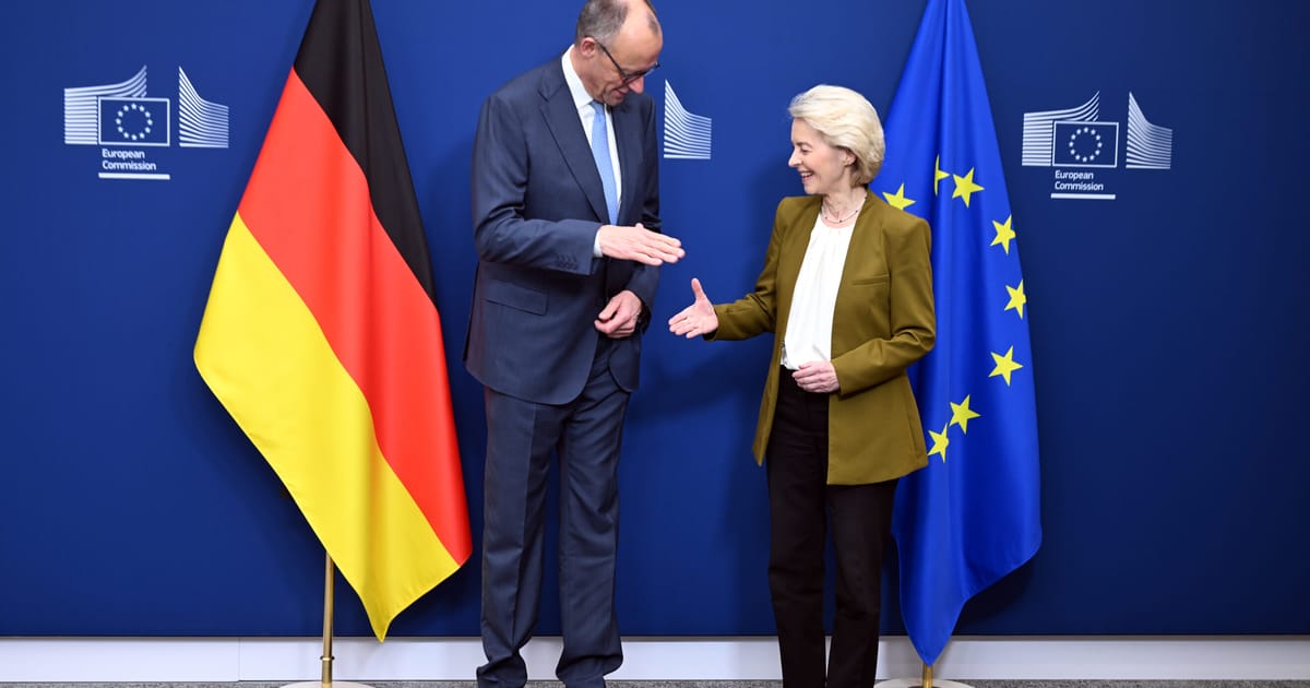 Von der Leyen and Merz clash over future of EU’s core climate law  – POLITICO