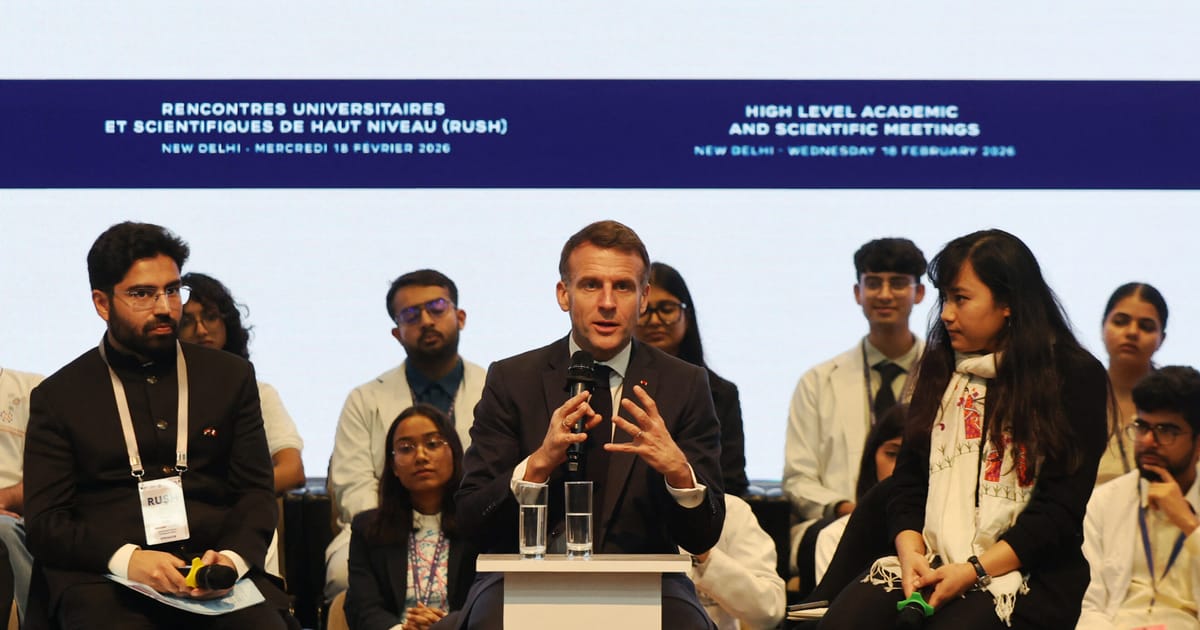 Macron slams tech giants’ claim they are defending free speech – POLITICO