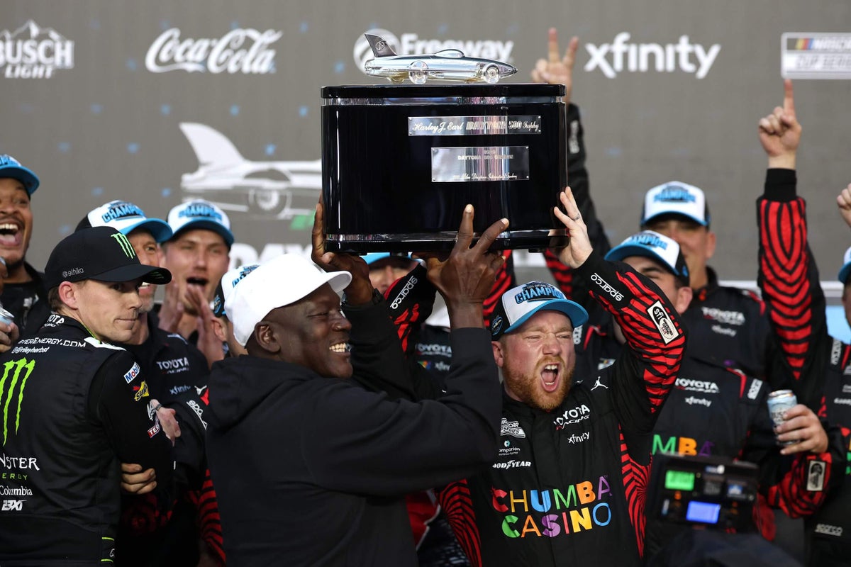 Tyler Reddick lifts Michael Jordan’s 23XI Racing to Daytona 500 win