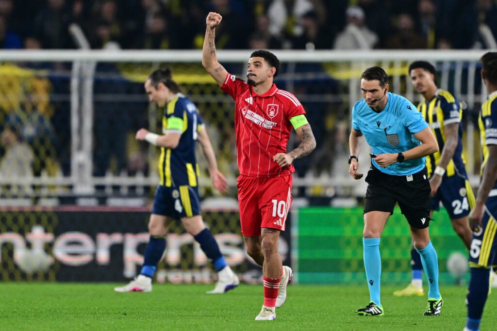 Nottingham Forest skipper Morgan Gibbs-White