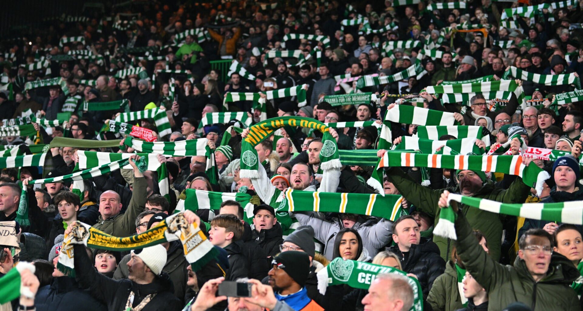 BBC Sportsound report on mixed reaction to Celtic Park protest as Pat Bonner looks out of touch