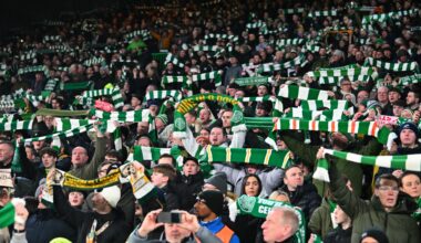 BBC Sportsound report on mixed reaction to Celtic Park protest as Pat Bonner looks out of touch