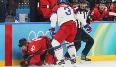 Sidney Crosby injured in Canada’s Olympic hockey quarterfinal game: What we know