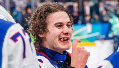 Jack Hughes scores golden goal with shattered smile: ‘I looked on the ice and saw my teeth’