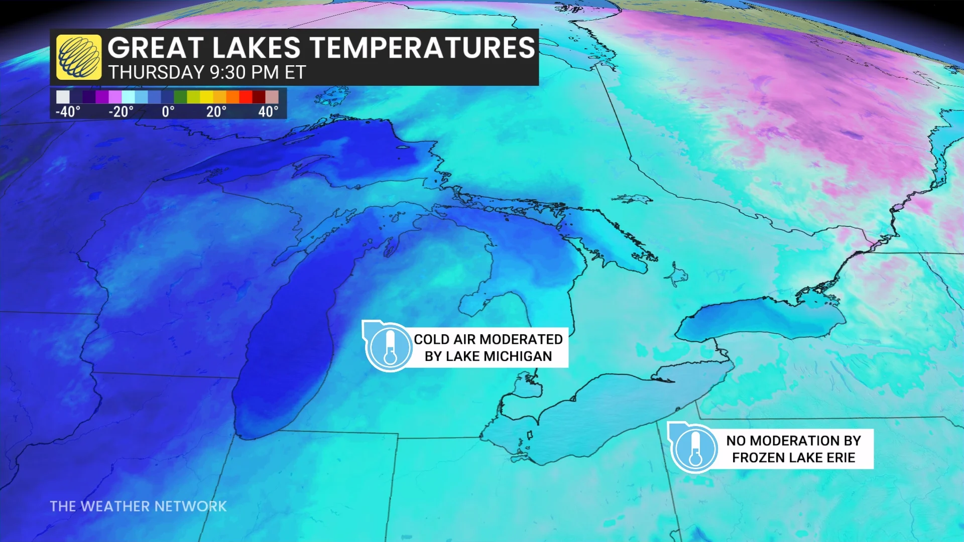Great Lakes Temperatures
