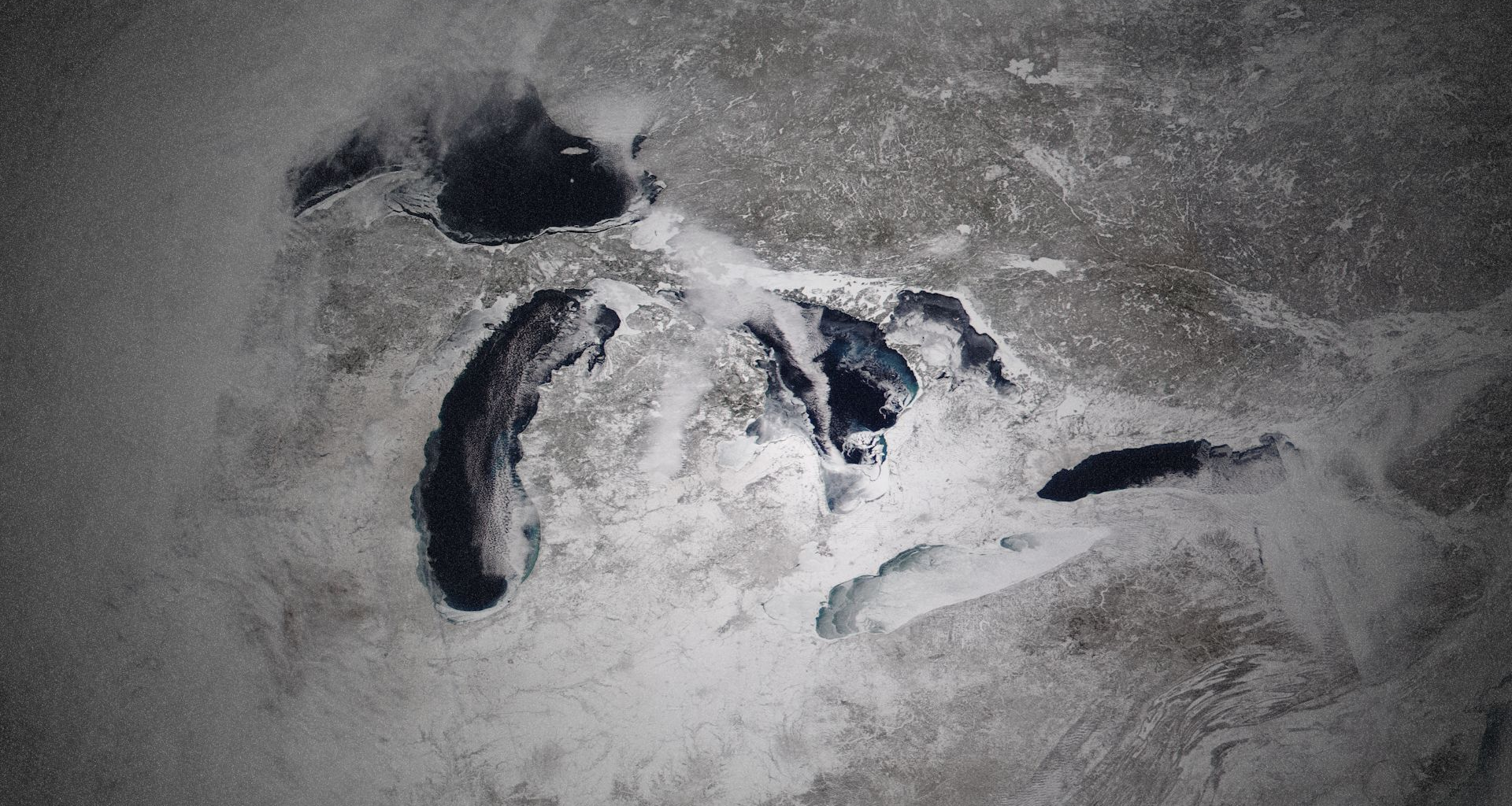 The Great Lakes freezing over is good news for Ontario