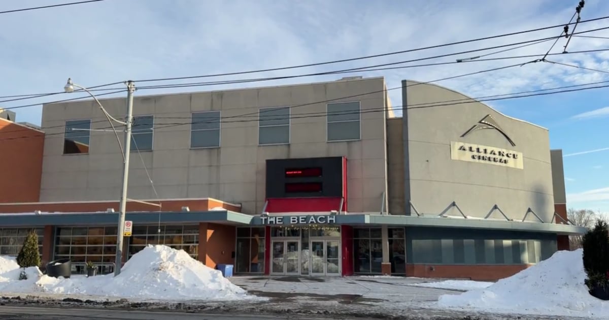 Cineplex Beaches location to close on Feb. 17