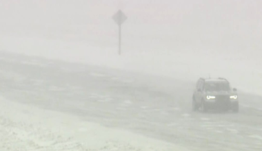 Winter storm blankets Calgary, grounding flights but helping WinSport - CTV News