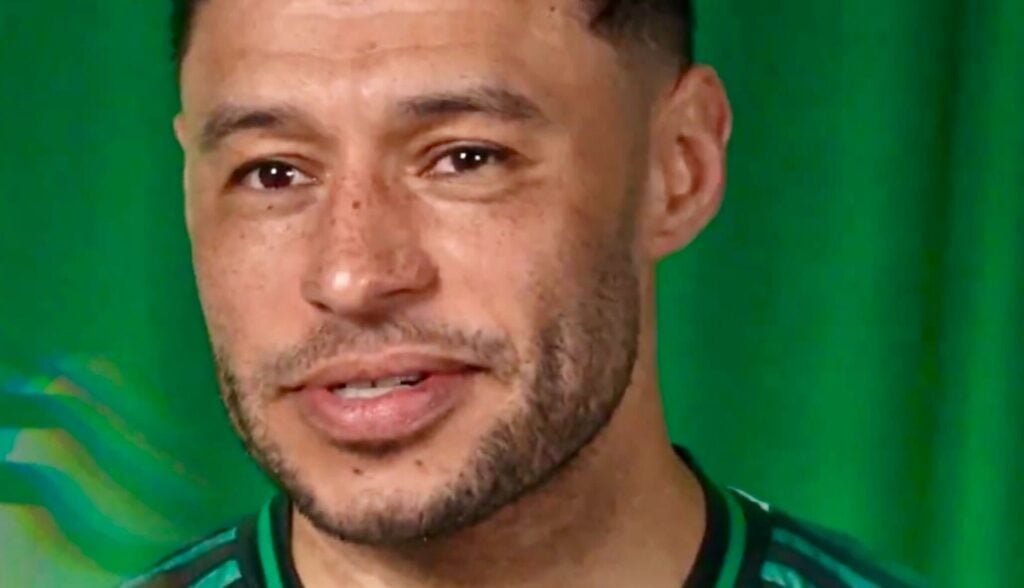 Alex Oxlade-Chamberlain of Celtic