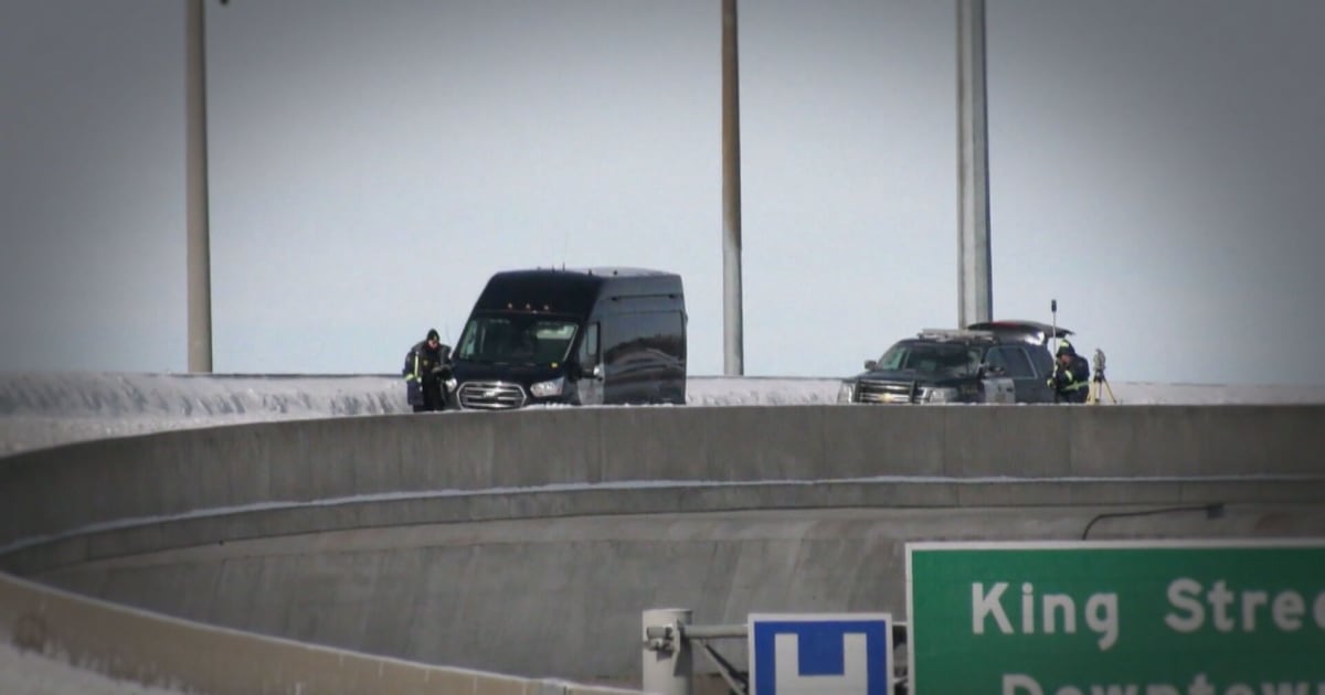 Cars keep launching over snowbanks on Ontario highways.