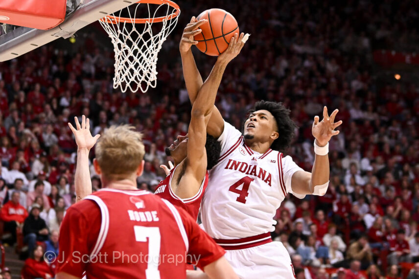 Photos from IU basketball's win against Wisconsin.