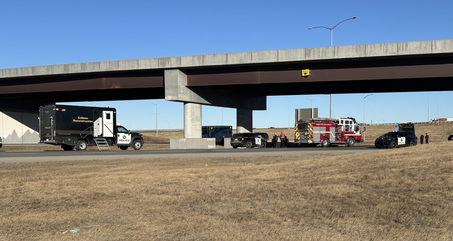 One dead in fiery crash; 16 Ave reopens in NE Calgary