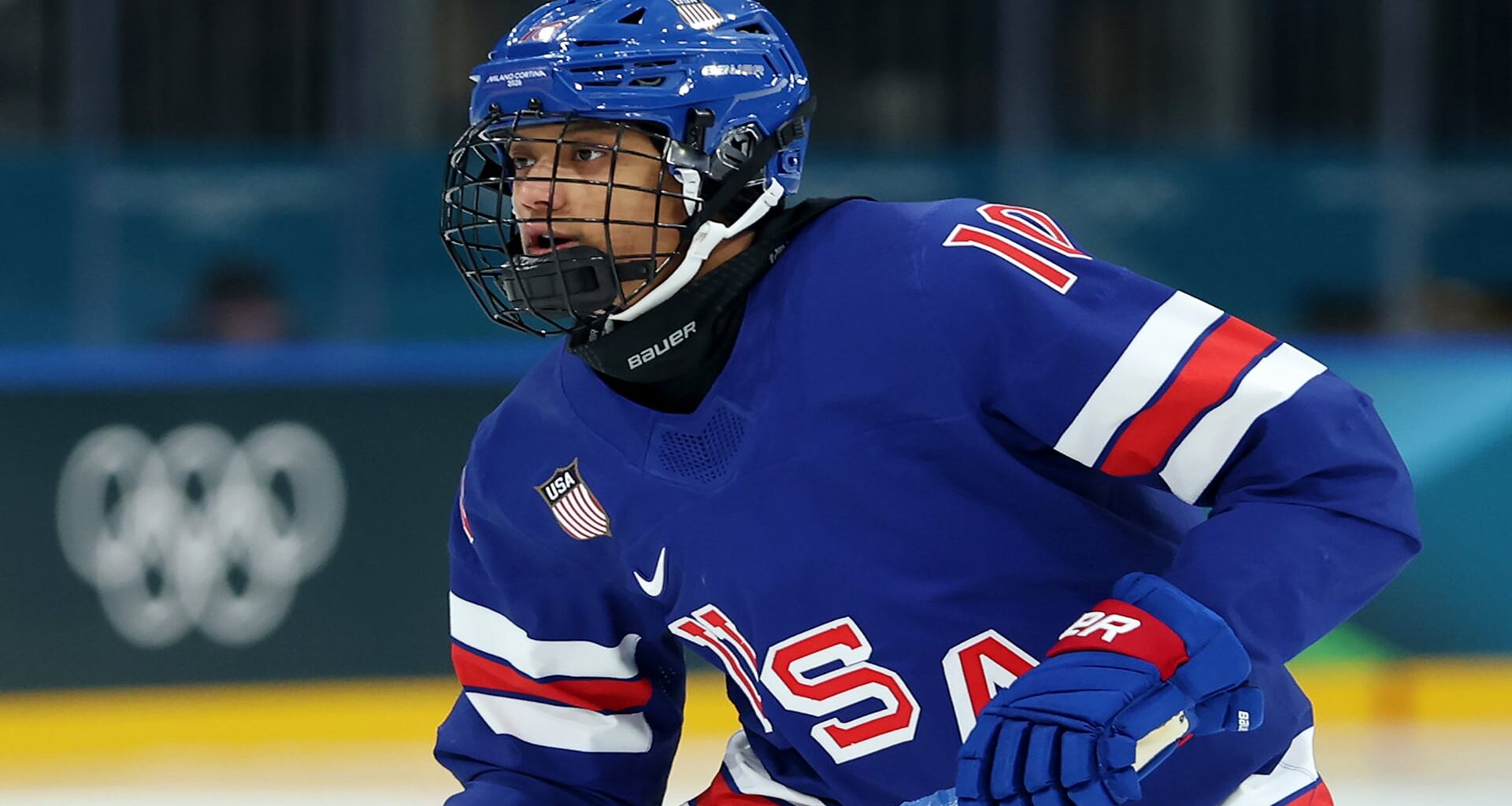 Laila Edwards, with love from the Kelce brothers, making history in Milan