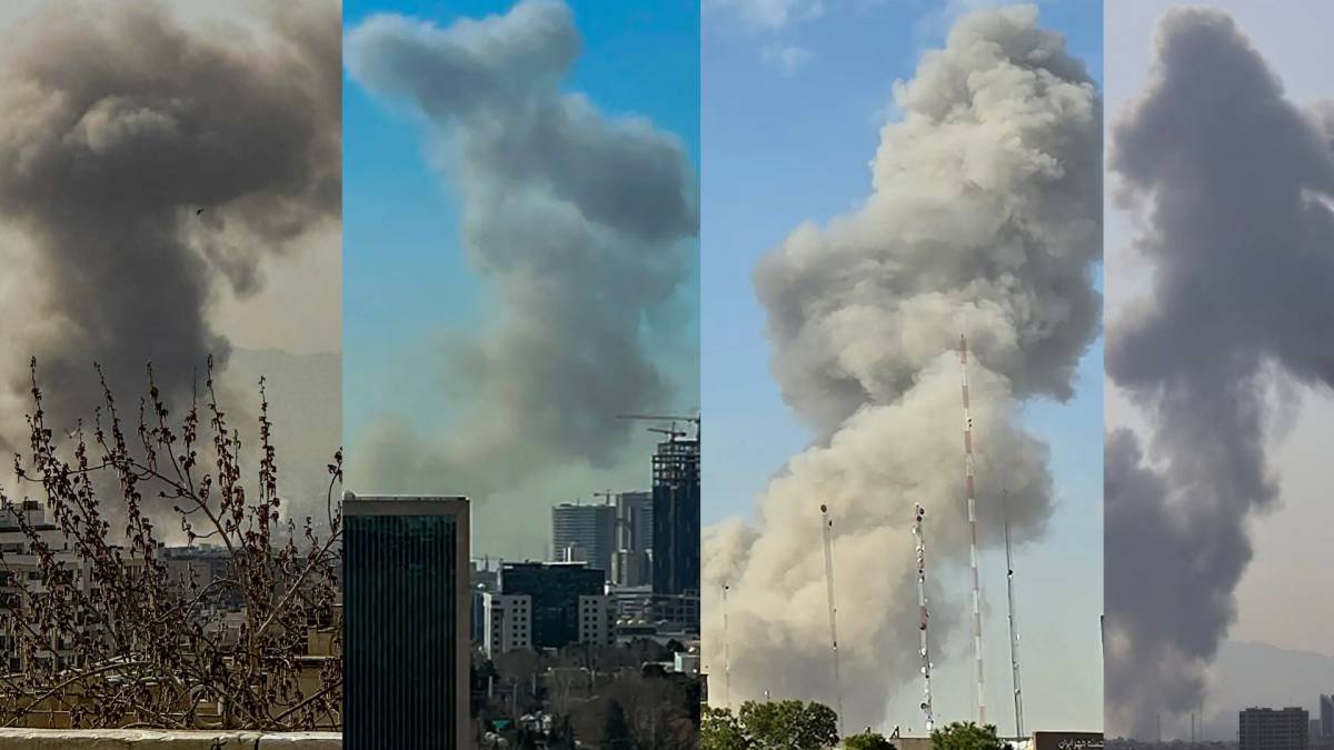 Click to play video: 'U.S., Israel attack Iran as Trump urges Iranians to ‘take over your government’'