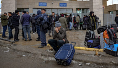Iranians seal windows and store food and water as they prepare for attack