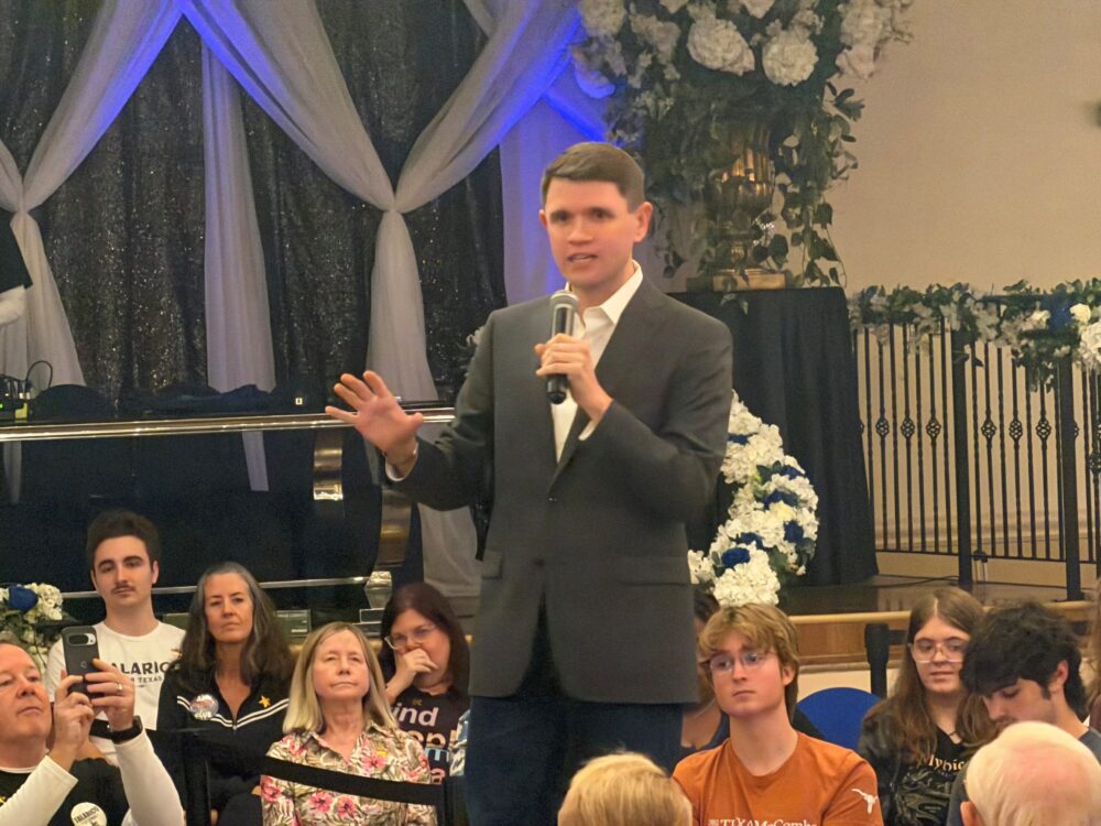 James Talarico in Houston