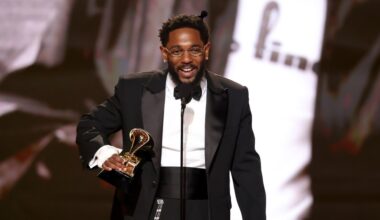 Kendrick Lamar Breaks Grammys Record as Most-Awarded Rapper, Beats Jay-Z