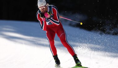 'King Klaebo' climbs to summit of Winter Olympics, ties all-time gold medal record