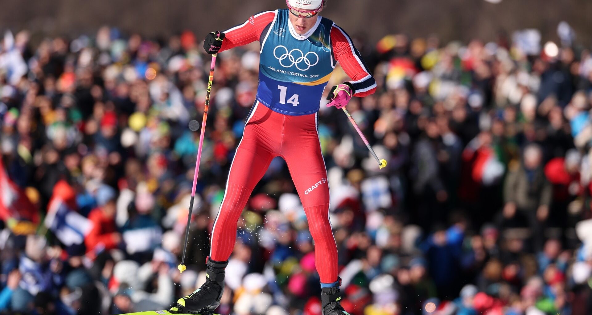 ‘King Klaebo’ crowned Winter Olympics royalty with nine gold medals as Norway wins relay