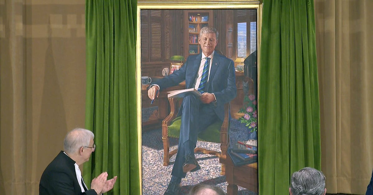Stephen Harper’s official portrait to be unveiled today - CTV News