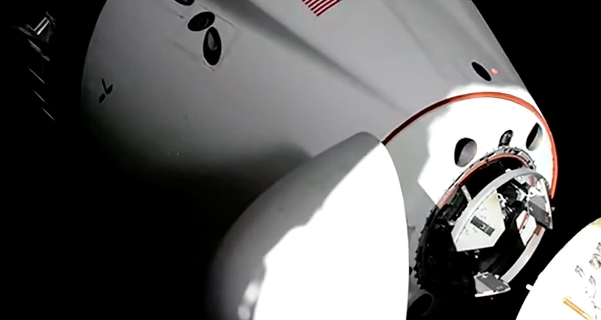 SpaceX Dragon astronauts make Valentine's Day docking at space station to boost skeleton crew