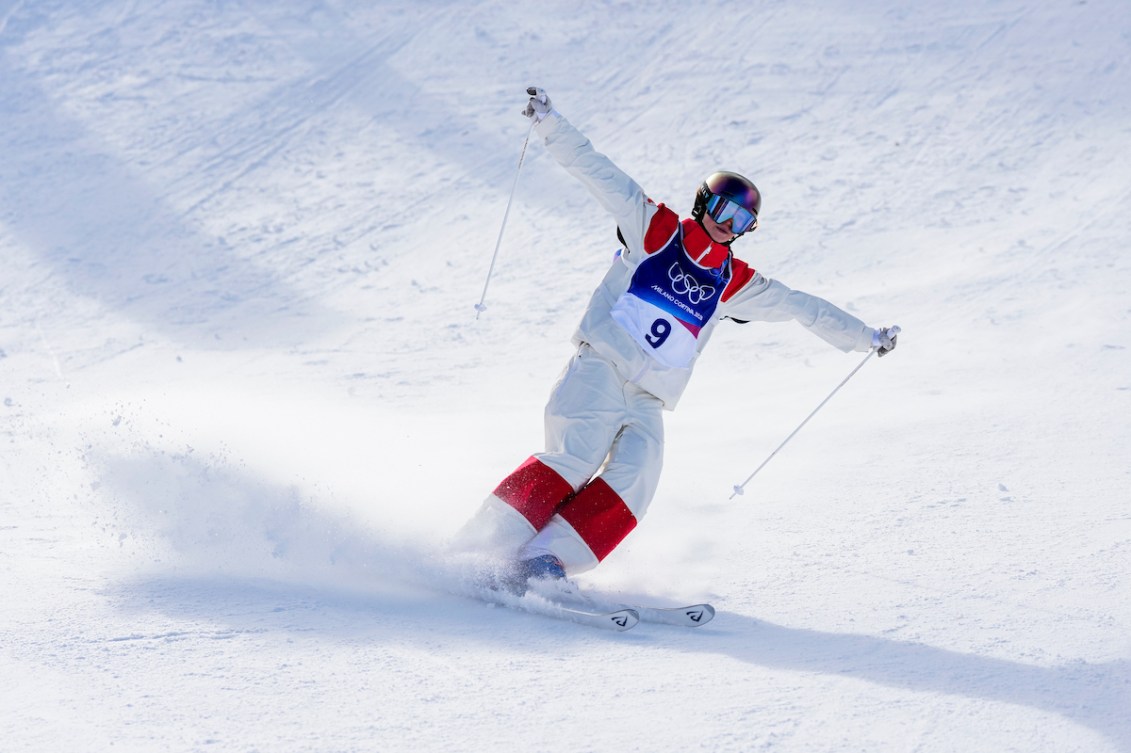 Maïa Schwinghammer celebrates her run