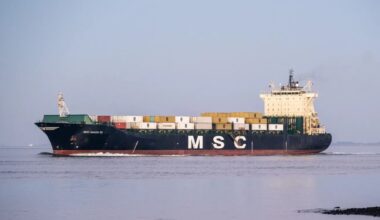 Explosion knocks out MSC boxship near St Petersburg