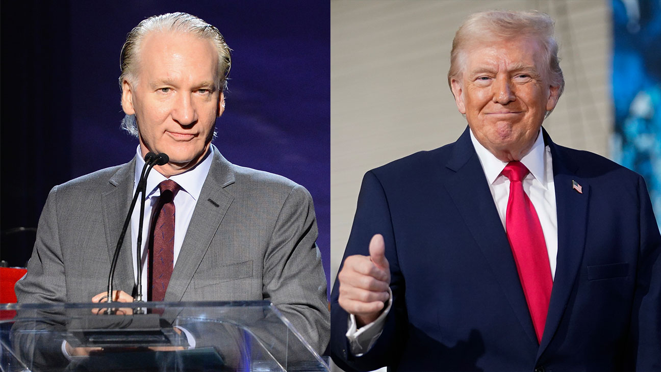 Bill Maher and President Donald Trump.