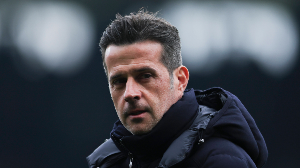 Marco Silva looking serious for Fulham