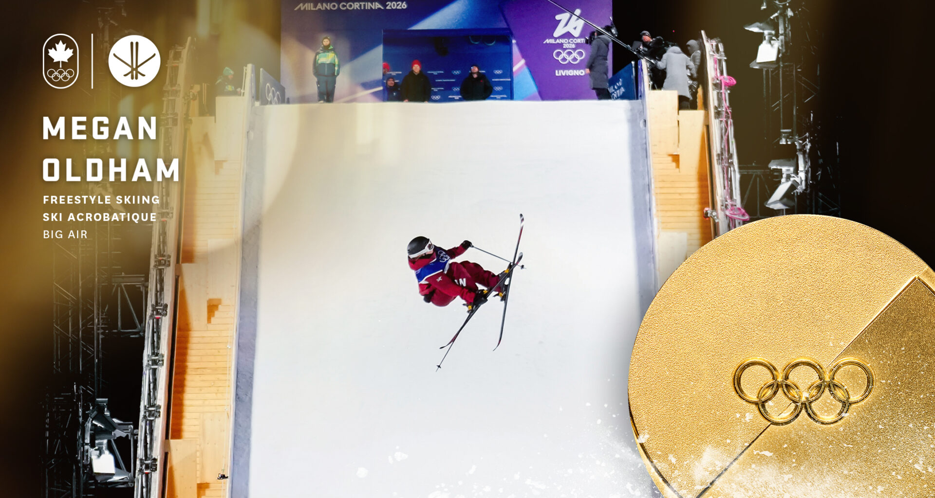 Megan Oldham wins gold in women's ski big air